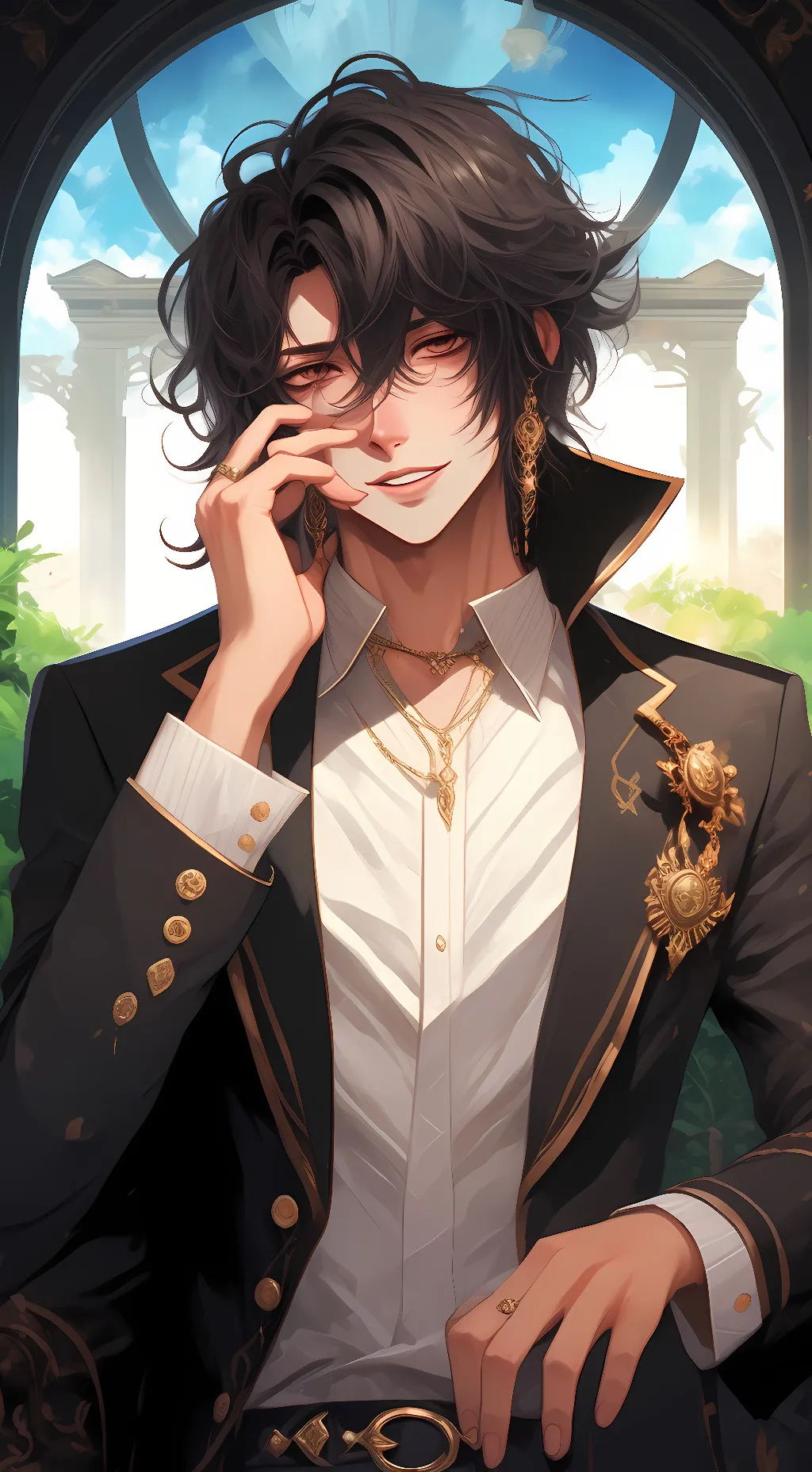 ai character: Akuma background