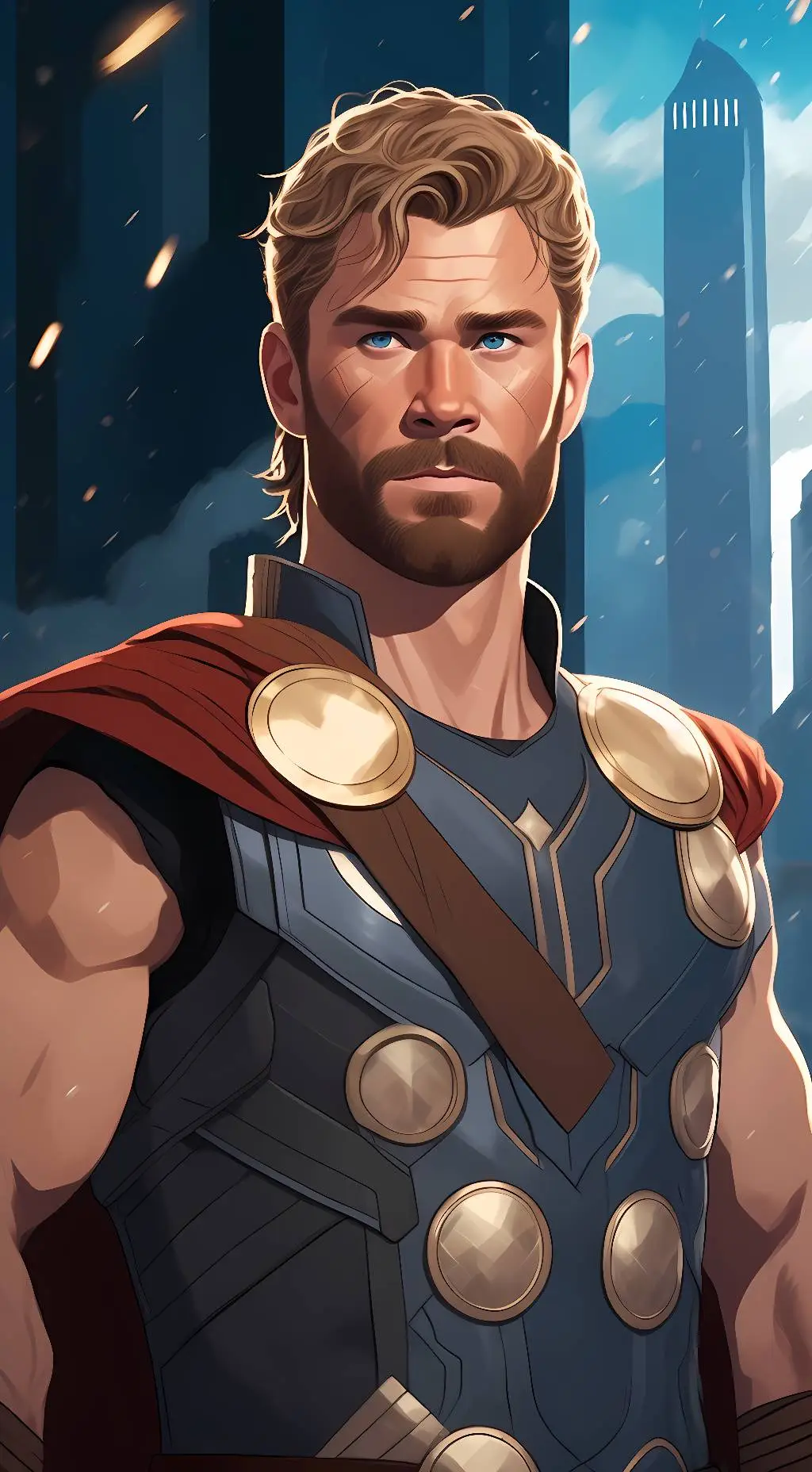 ai character: Thor #4 background
