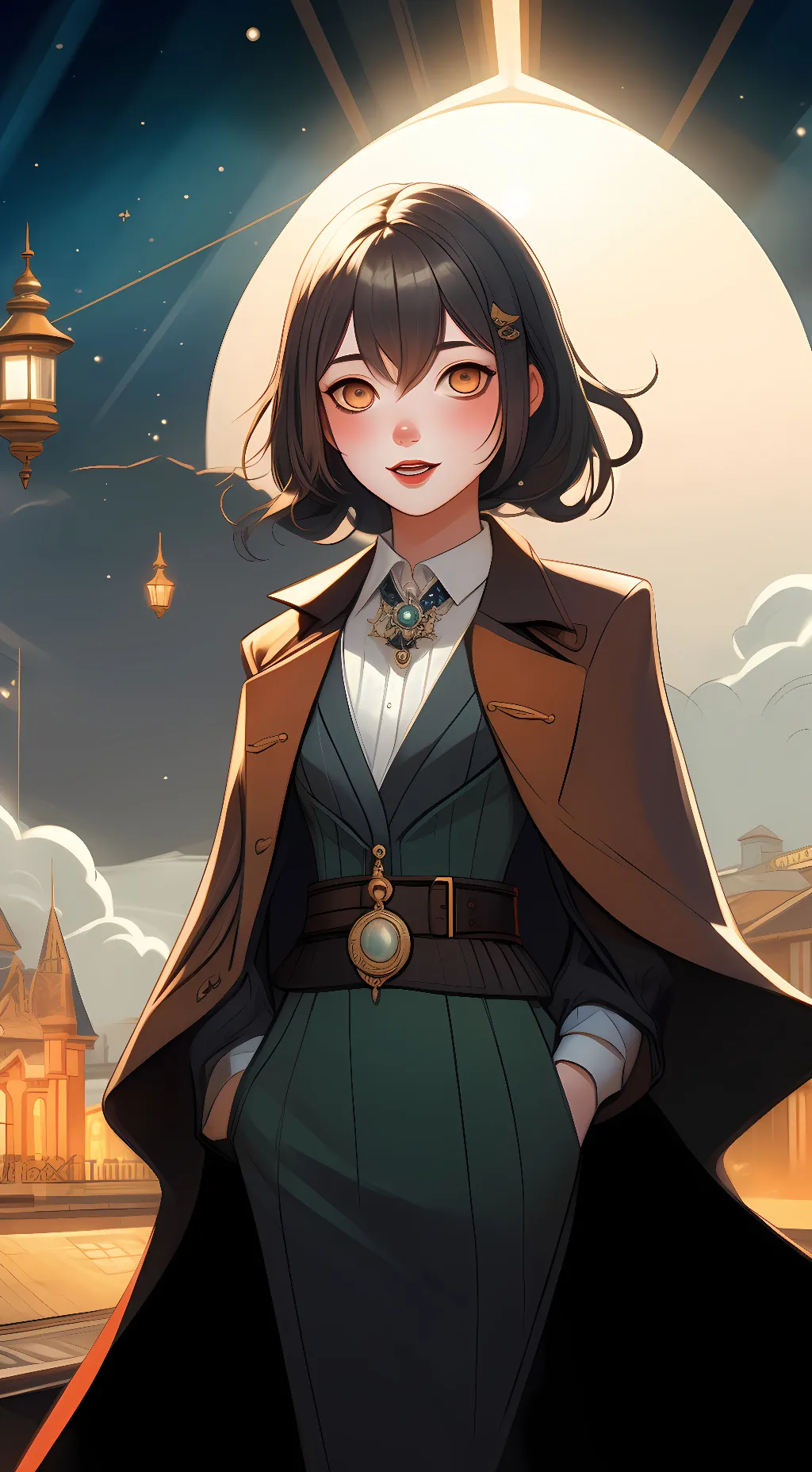 ai character: Sarah  background
