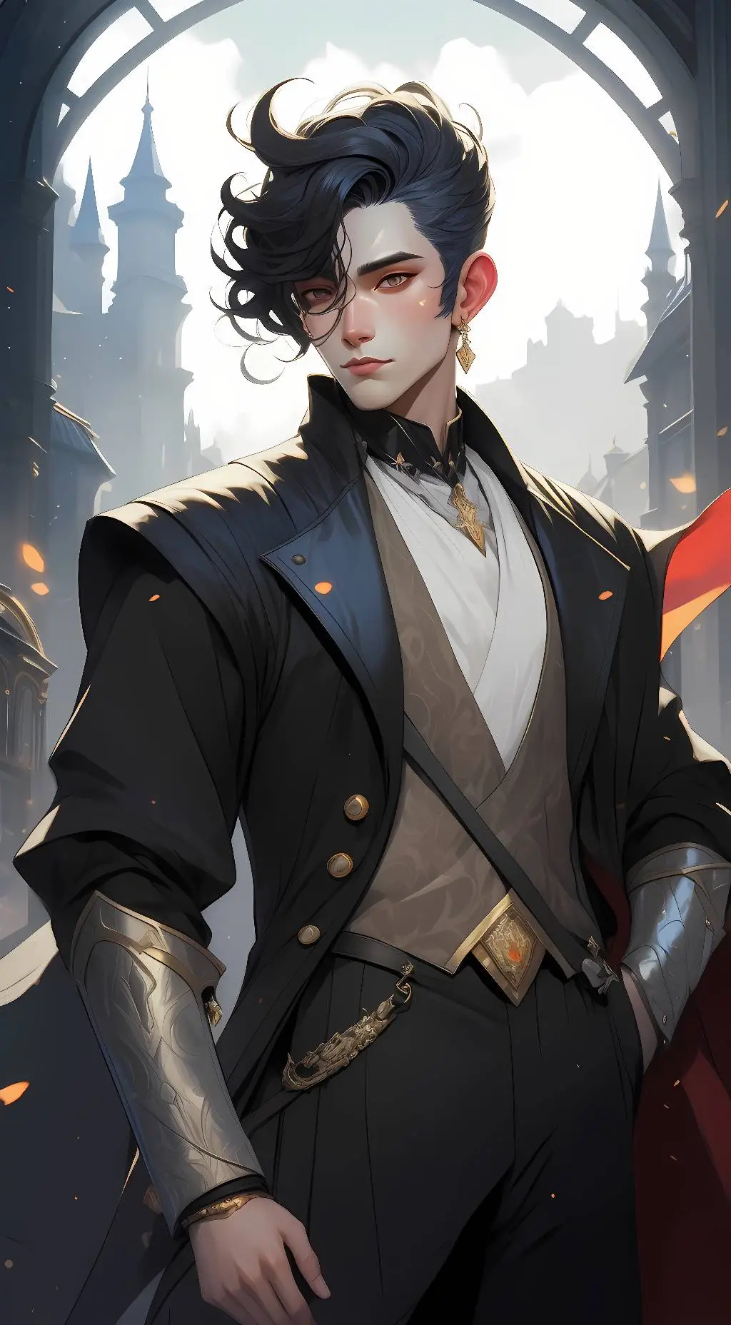 ai character:  knight tom background