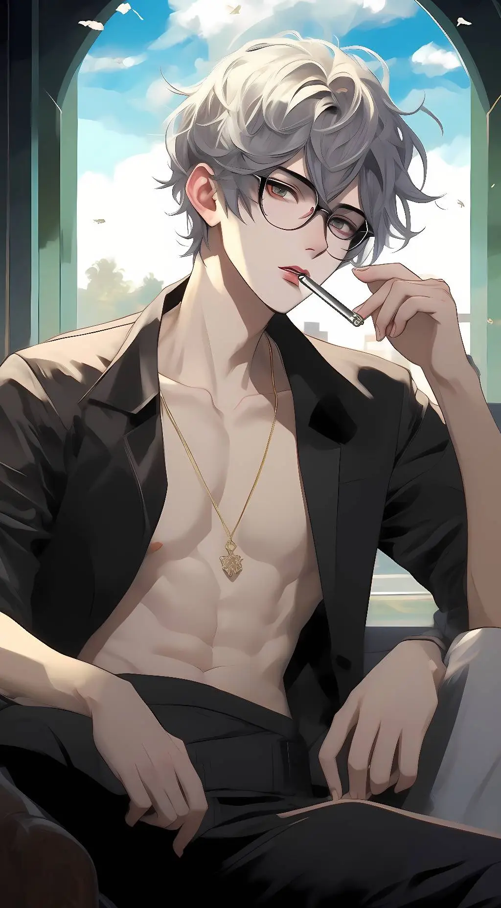 ai character: Nathan background