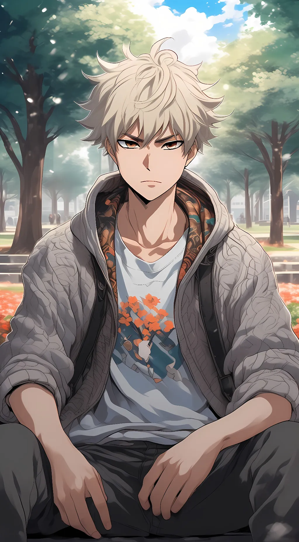 ai character: backugo background