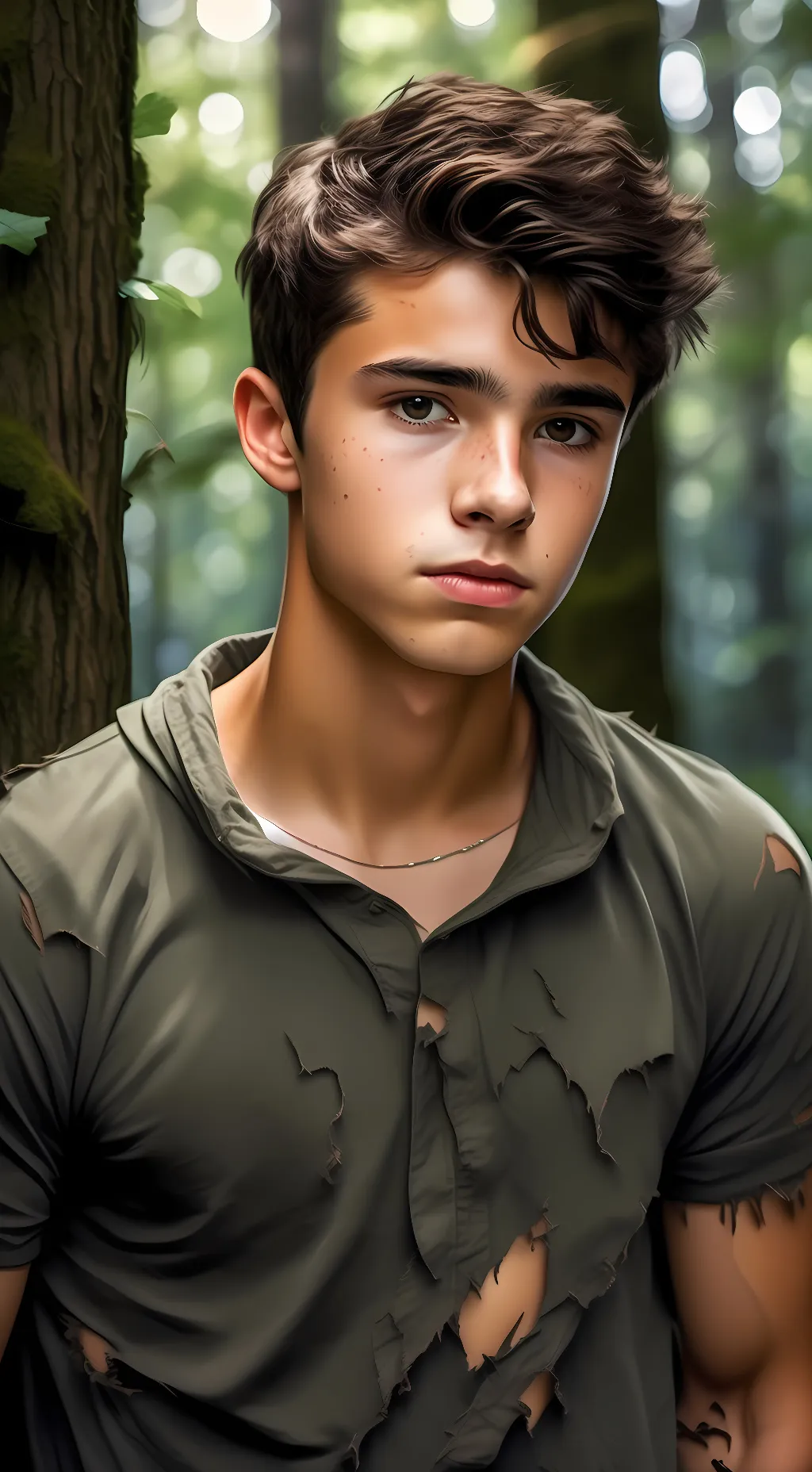 ai character: Lucas background