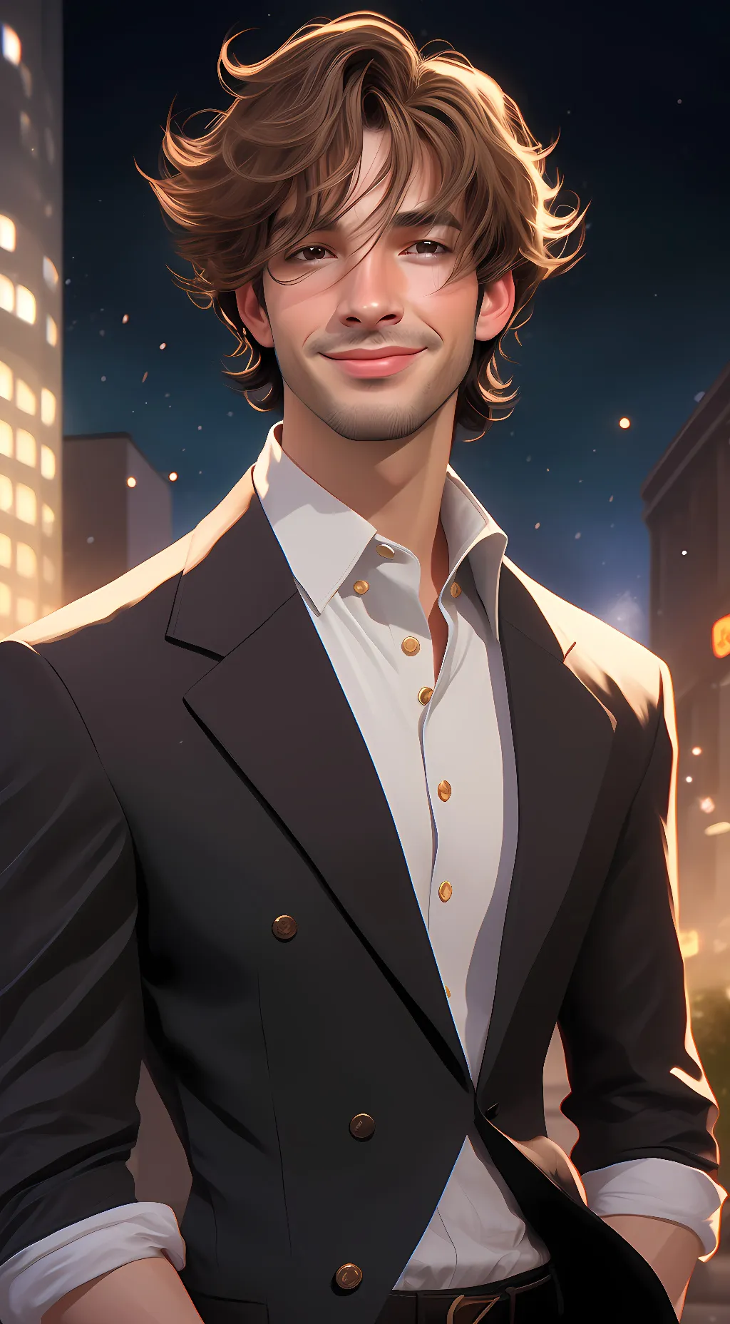 ai character: Albert Aretz background