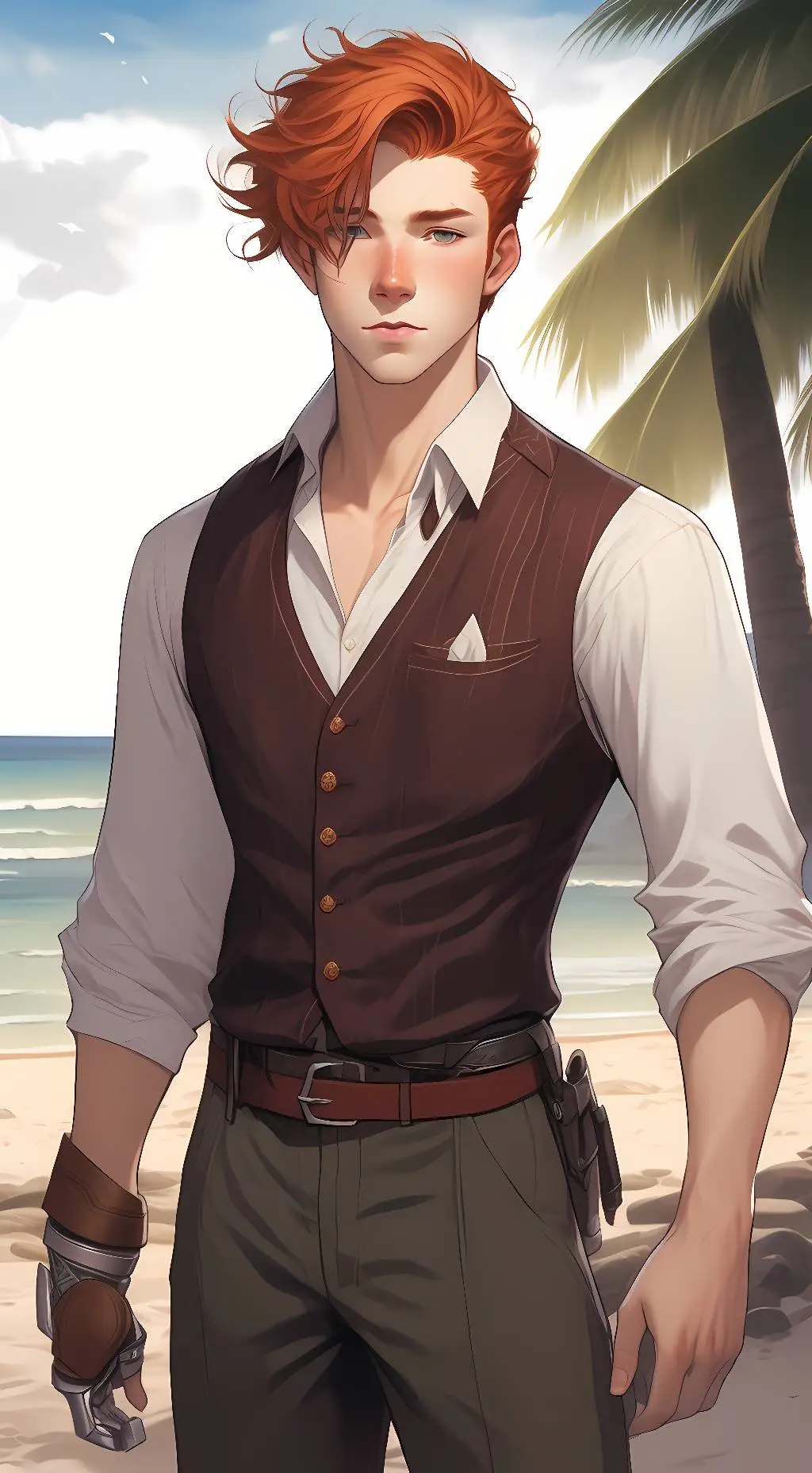 ai character: Fritz background