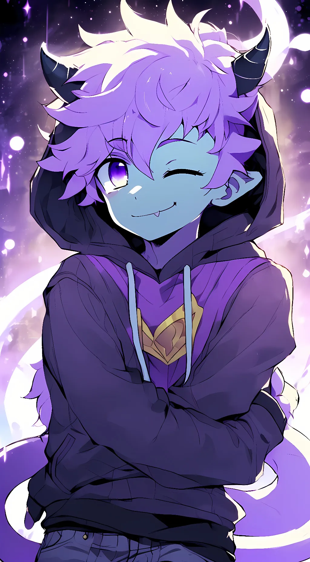 ai character: Zeus  background