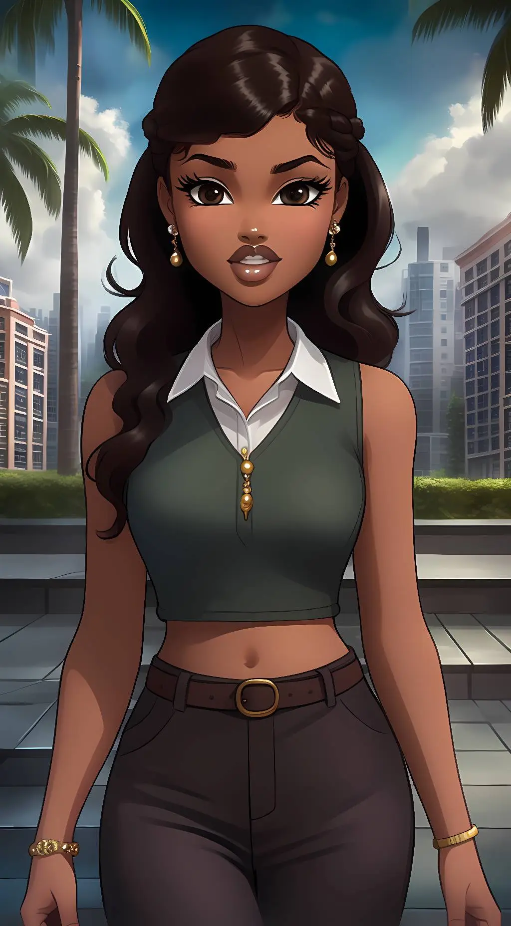 ai character: Bratzie background