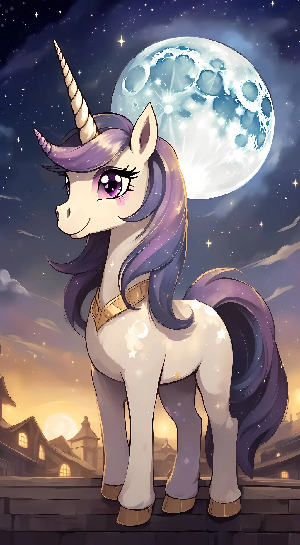 ai character: Lunaris background