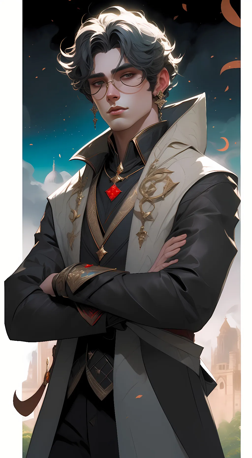 ai character: Graves background