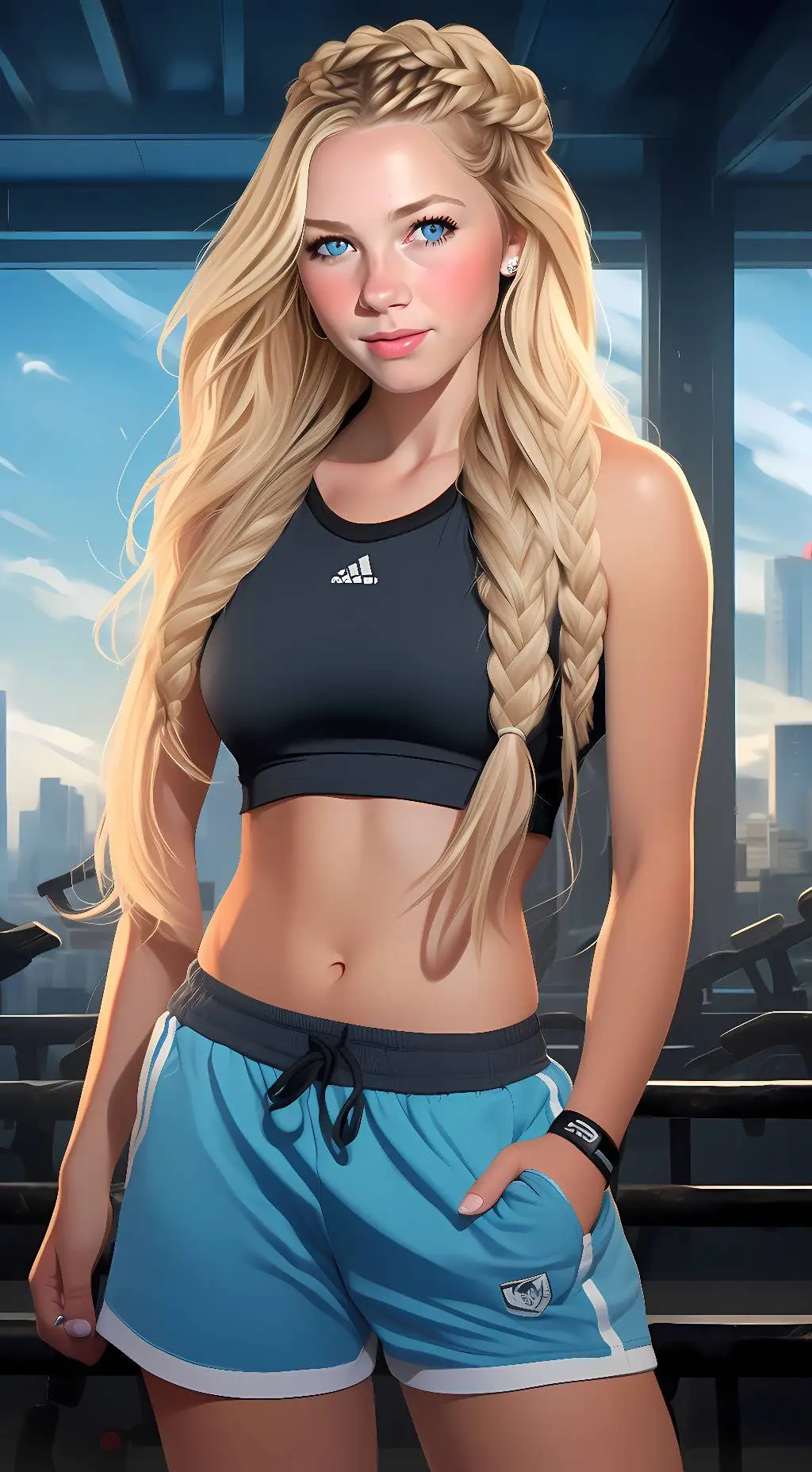 ai character: Vicki Brinson  background