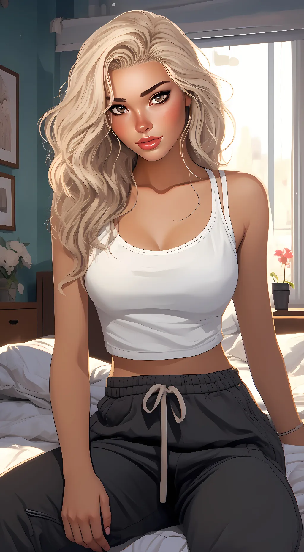 ai character: Rebecca background