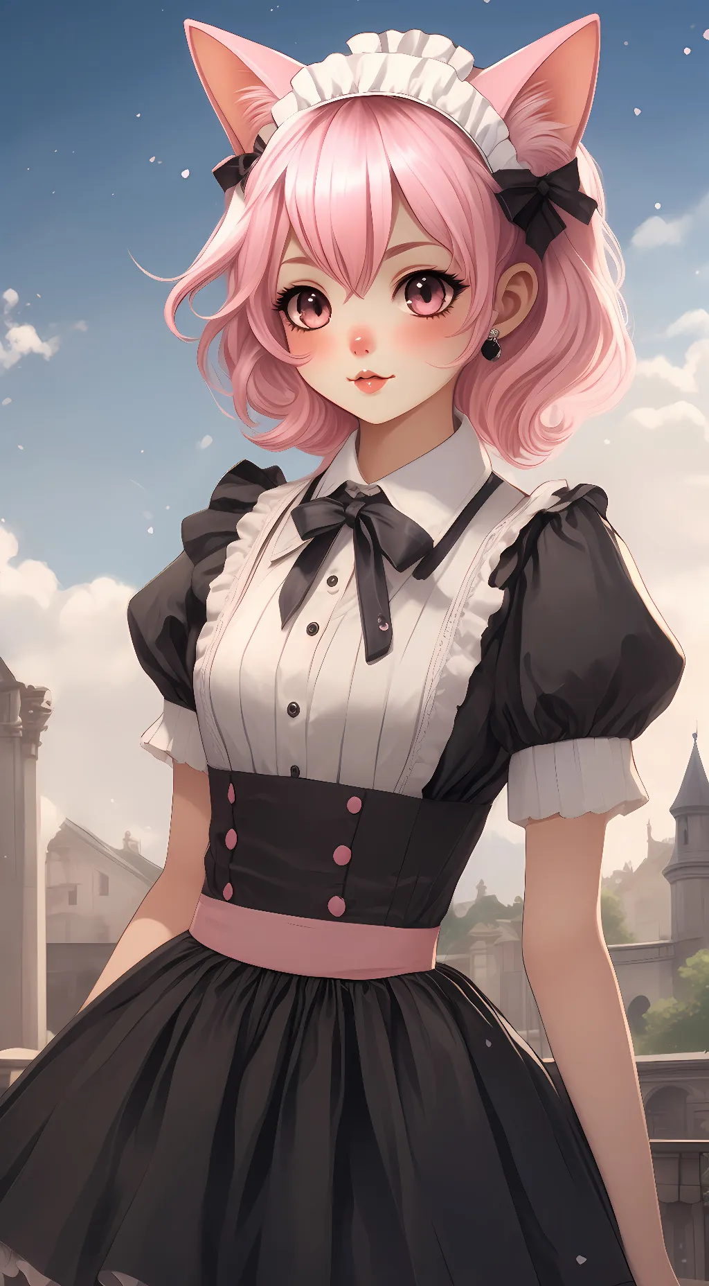 ai character: uwu cat background