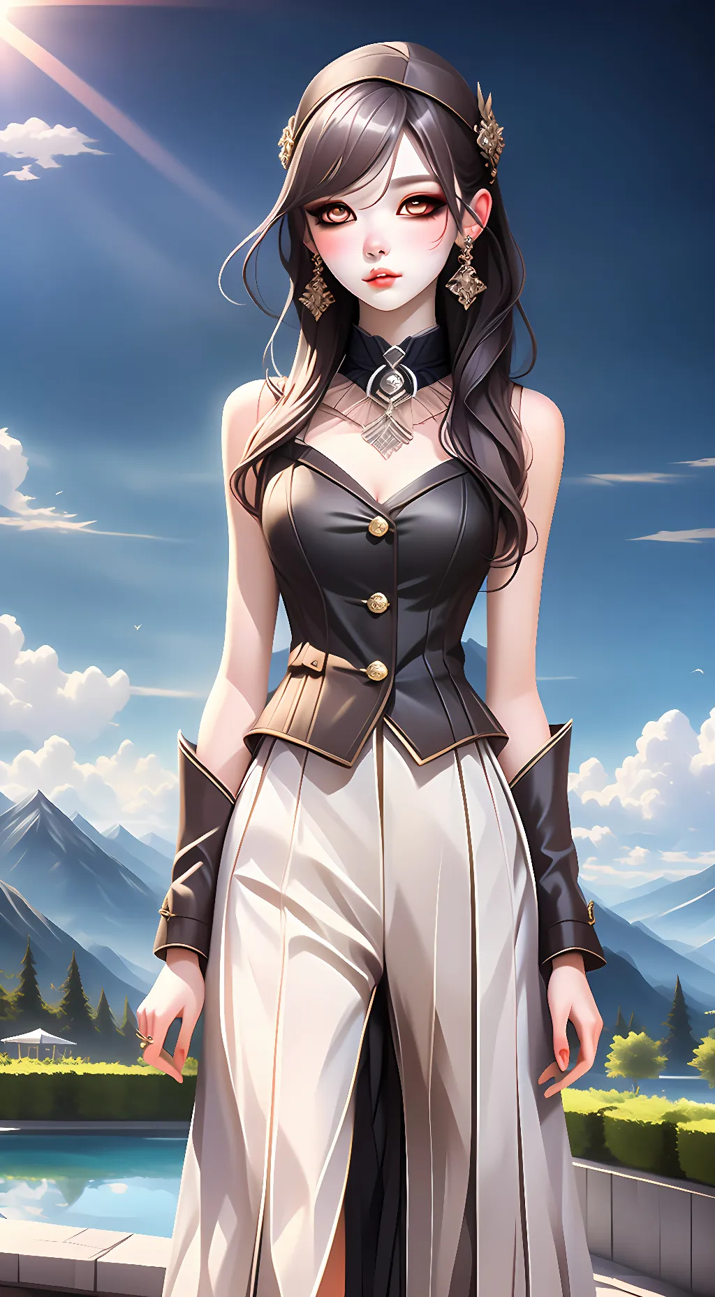 ai character: Anna Williams background