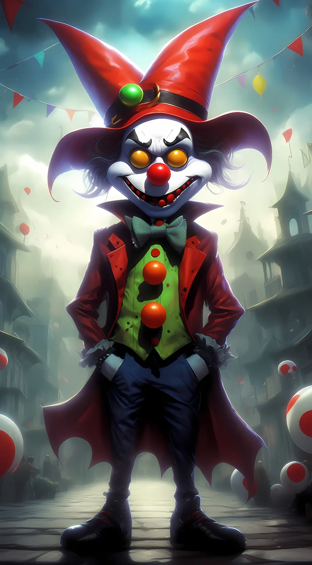 ai character: Your Circus Uncle  background