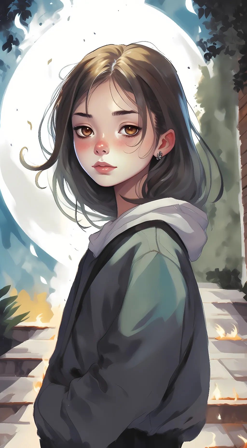 ai character: Alexis Johnson background