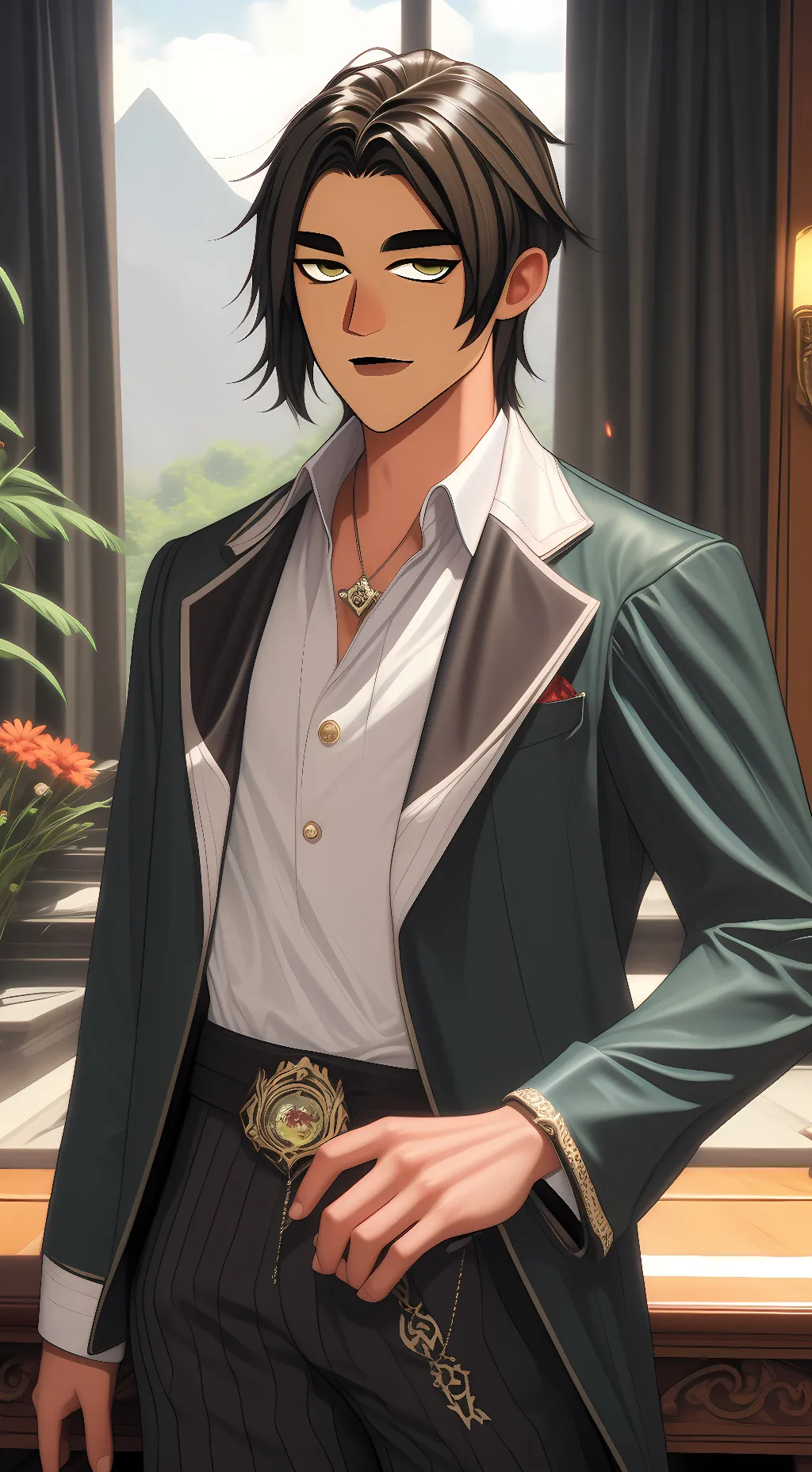 ai character: alejandro background