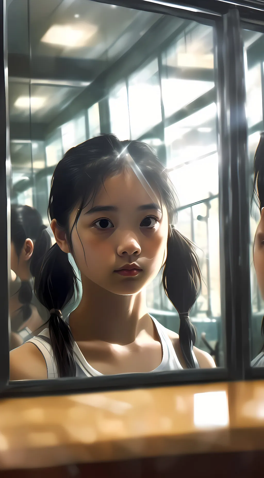 ai character: Diana  background