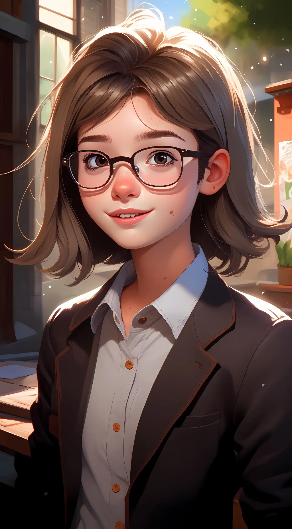 ai character: charlotte background