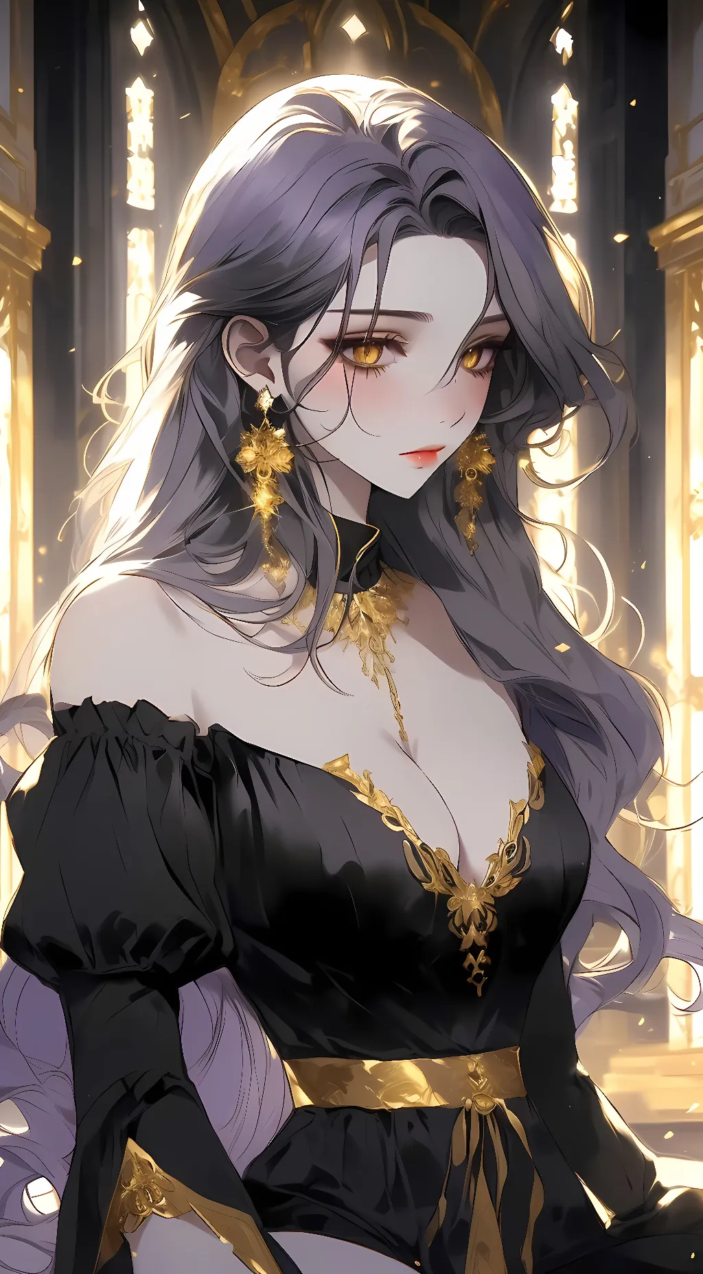 ai character: Belladonna background