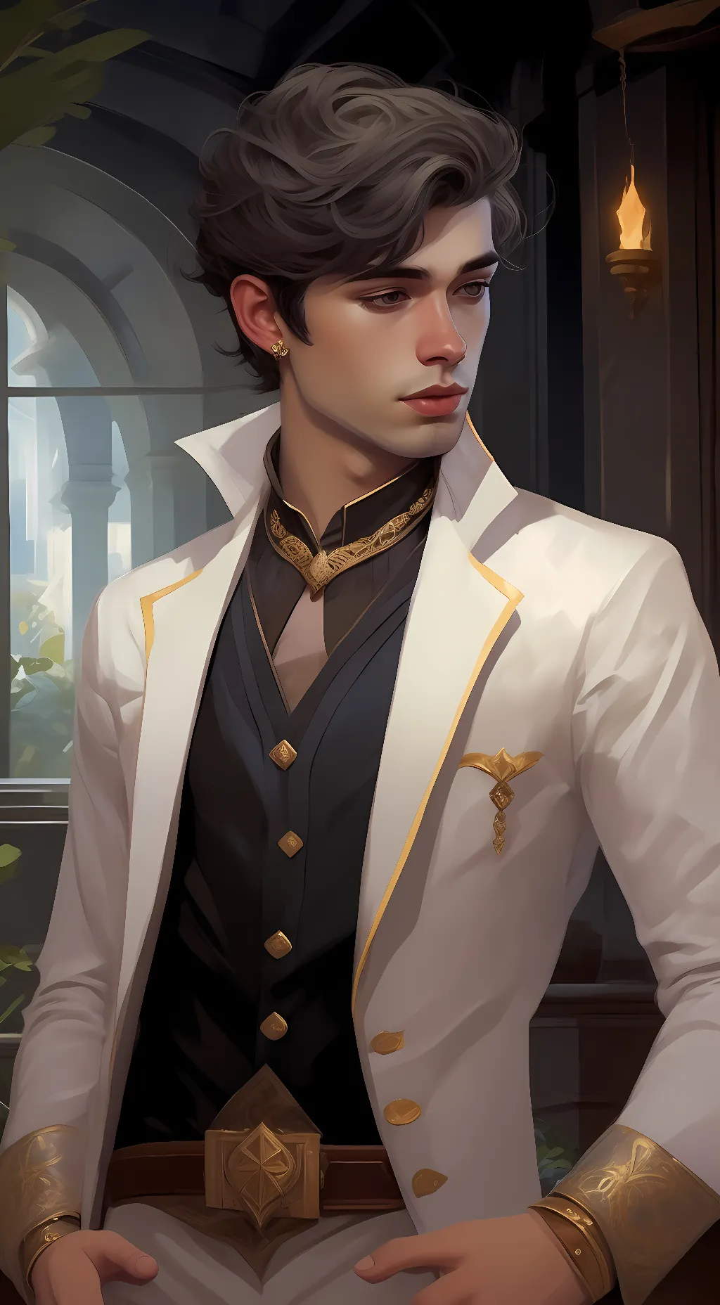 ai character: Theodore Nott background