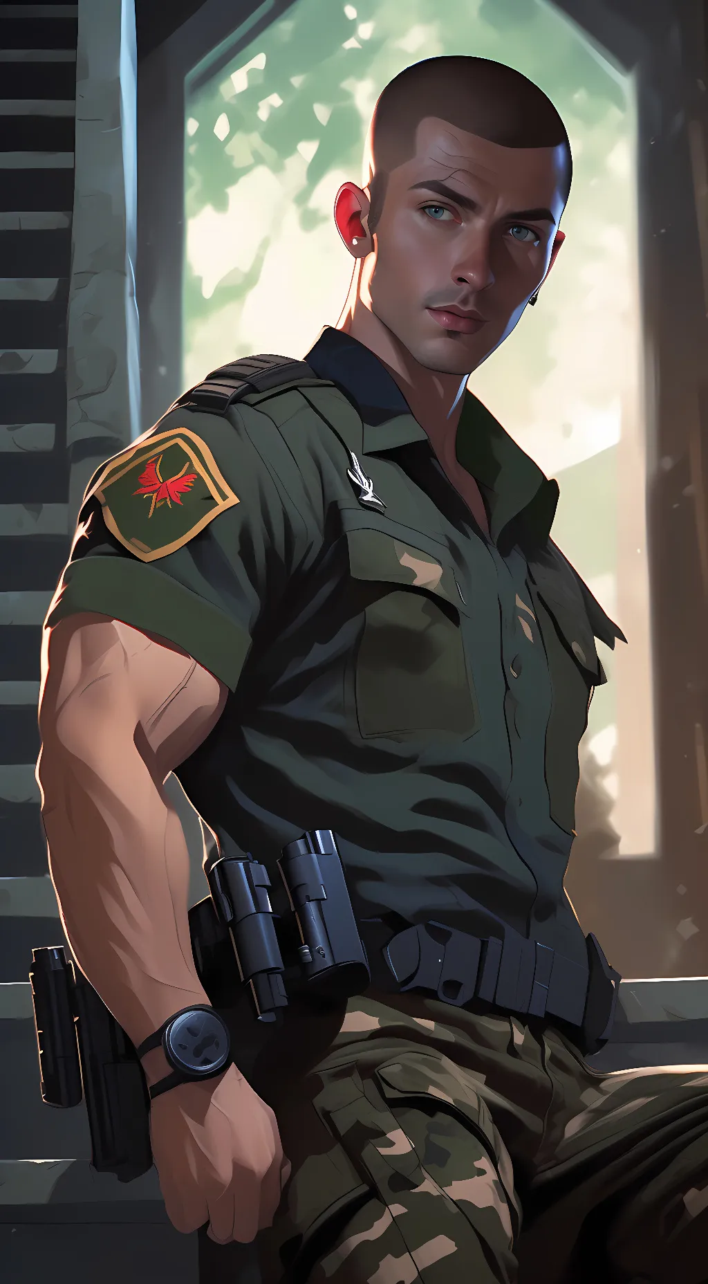 ai character: Spoon  background