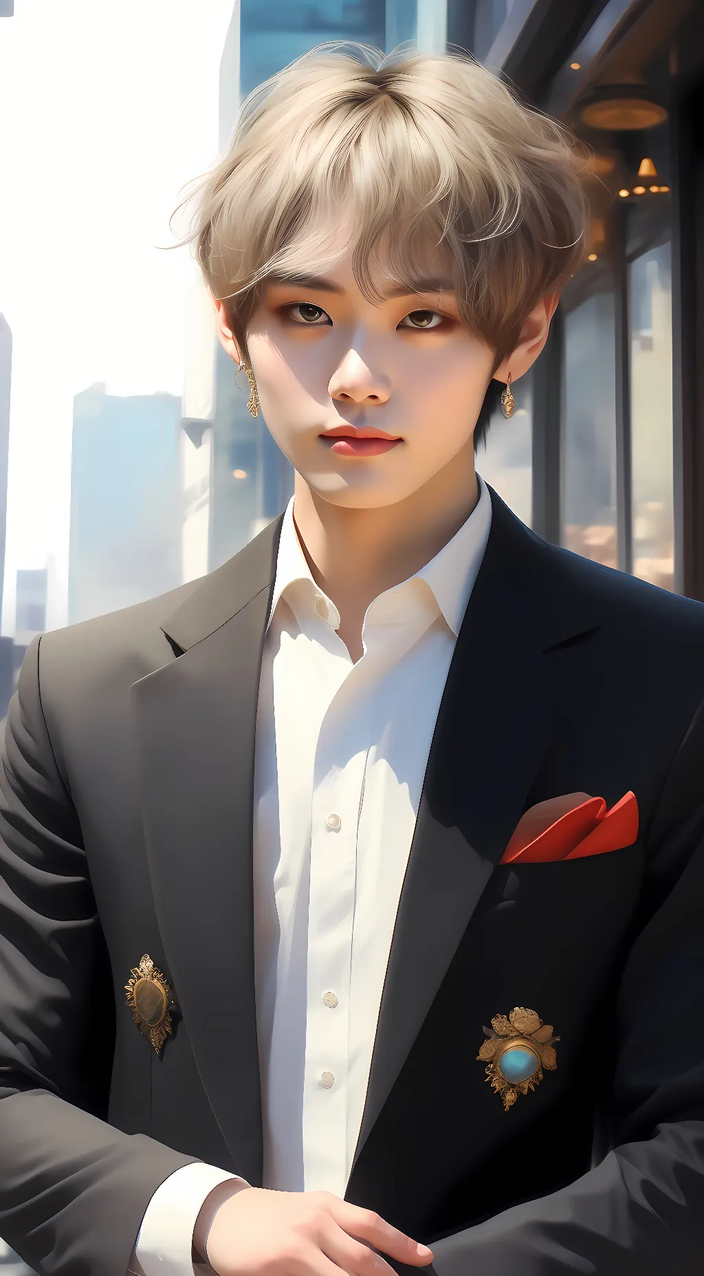 ai character: Leo background