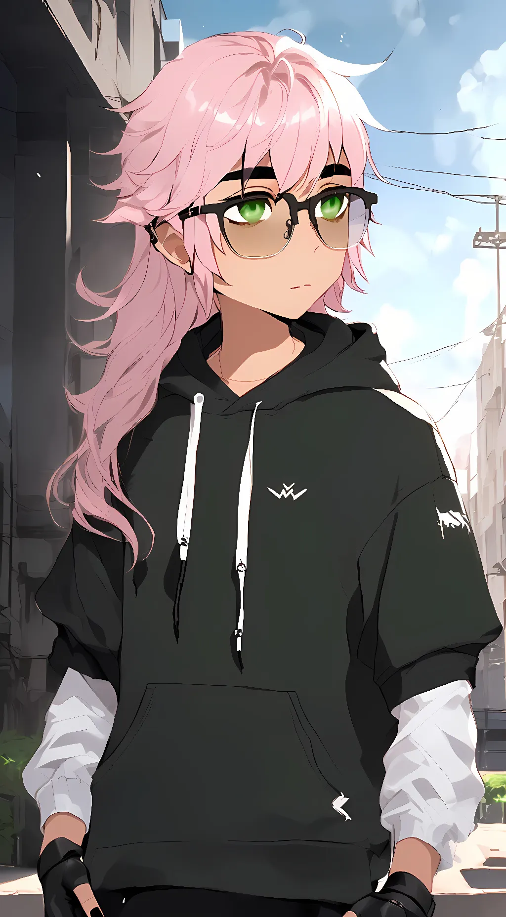 ai character: Redd background