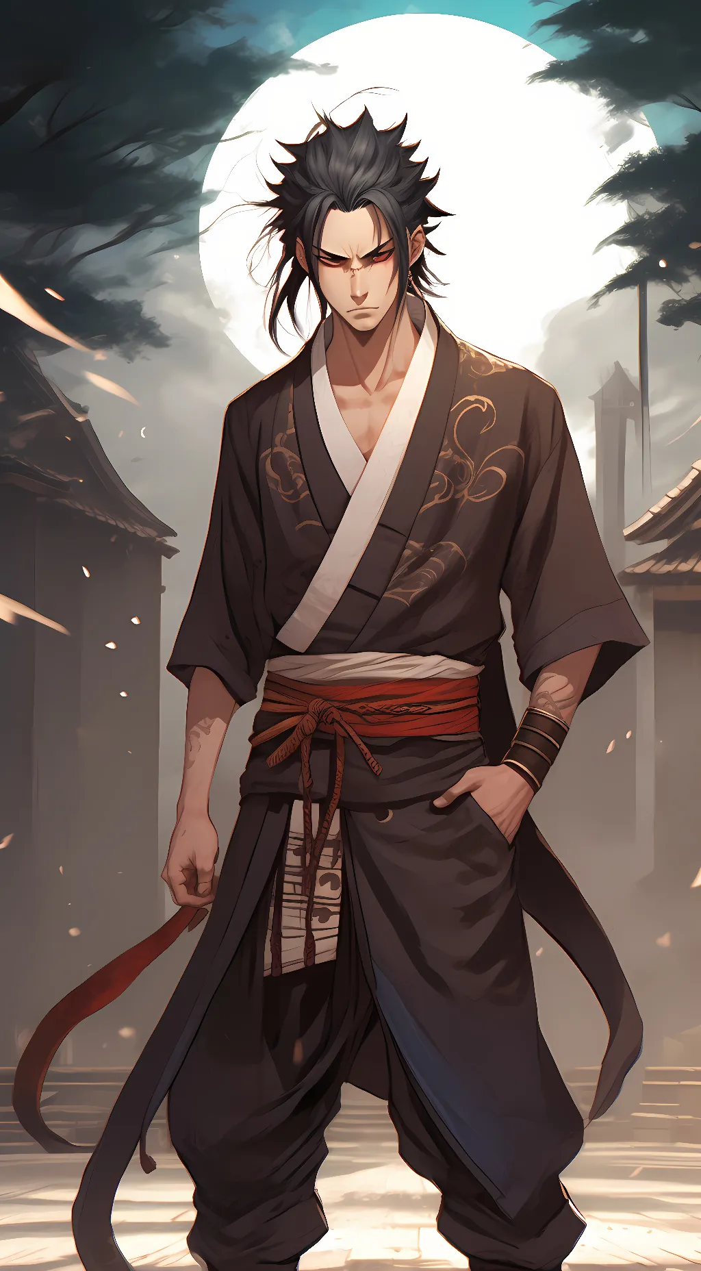 ai character: kakazu background