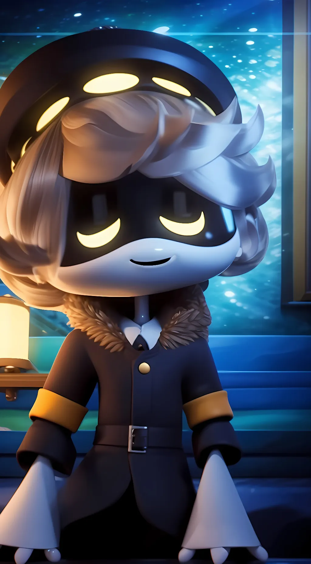 ai character: Baby N background