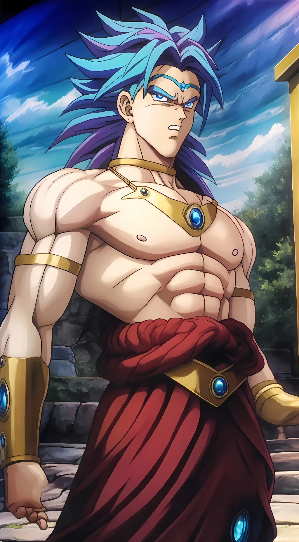 ai character: Broly background