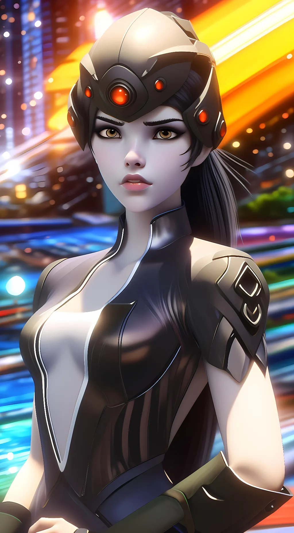 ai character: Widowmaker background