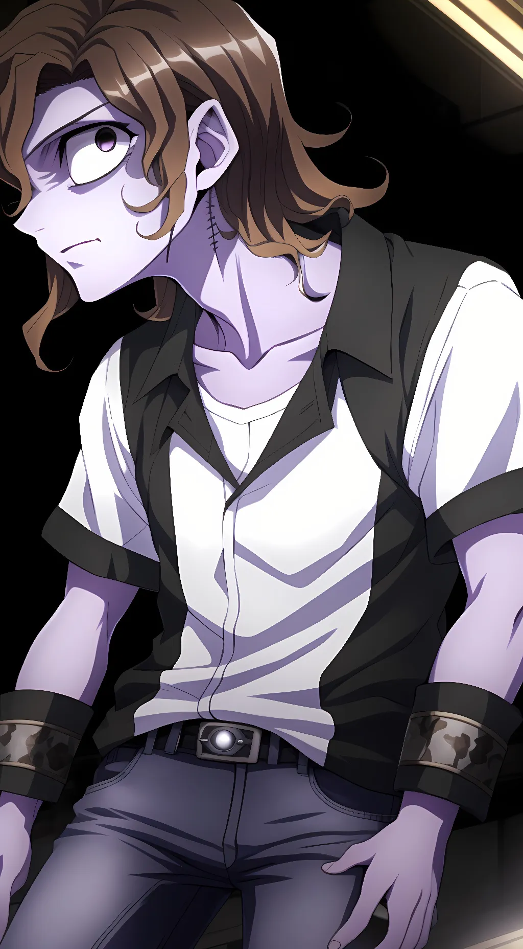 ai character: Malcolm  background