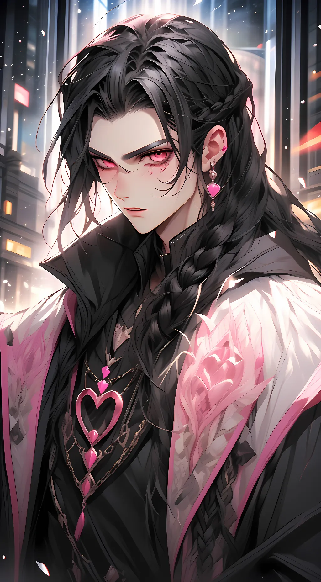 ai character: Lucifer background