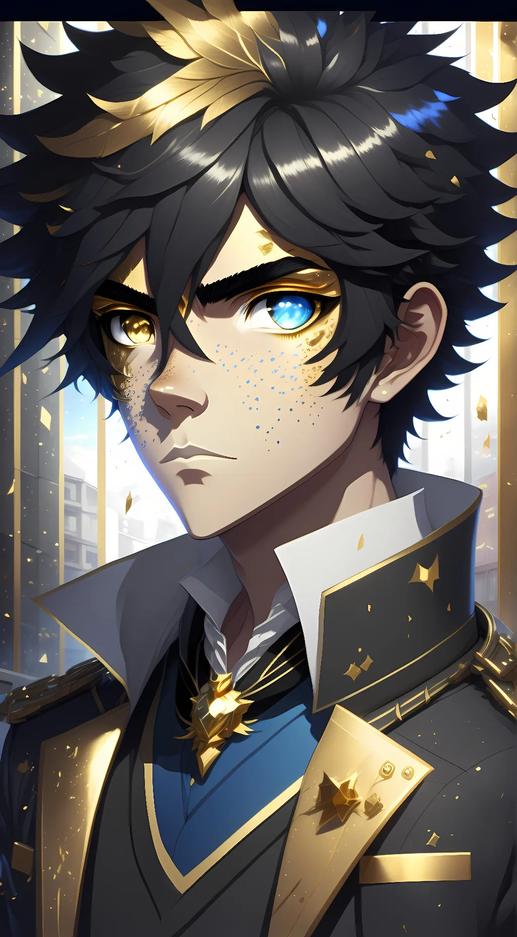 ai character: All For One’s Son background