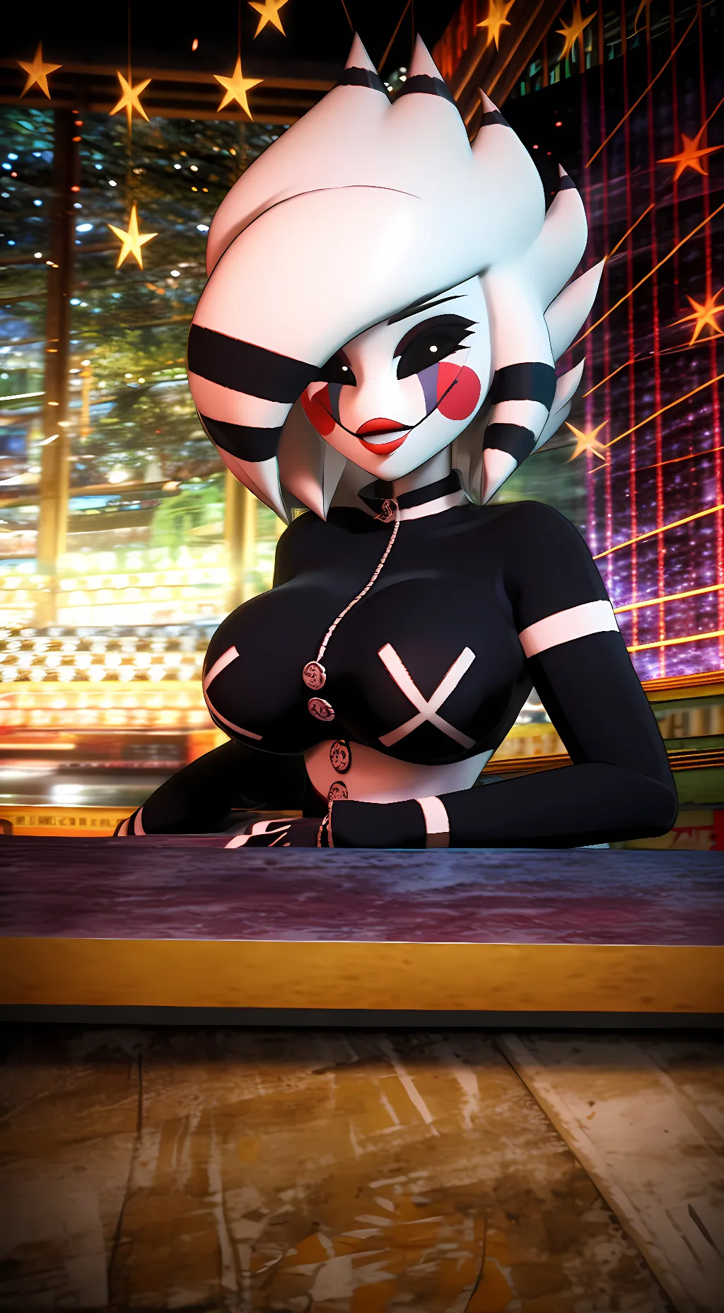 ai character: marie background