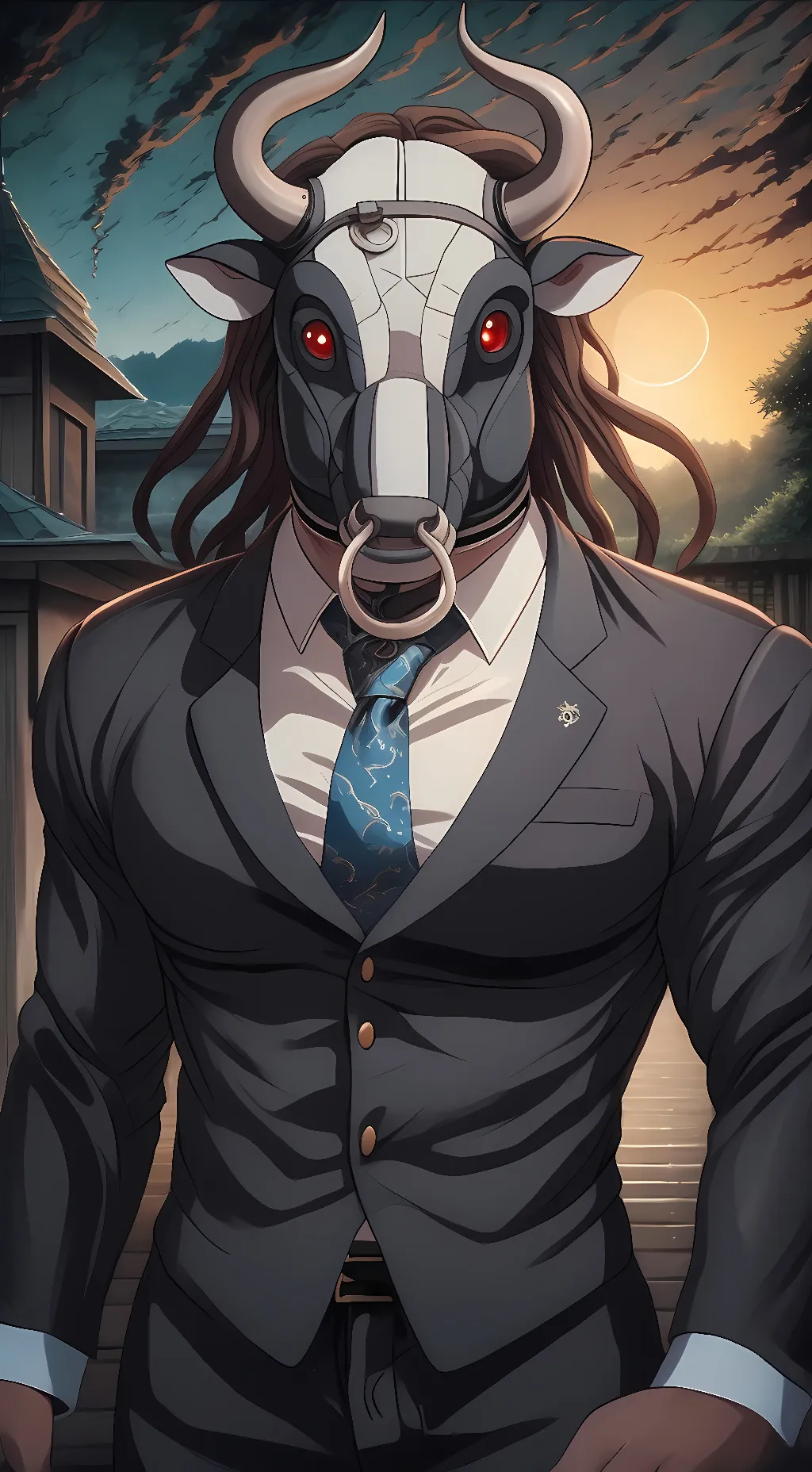ai character: Great Gozu background