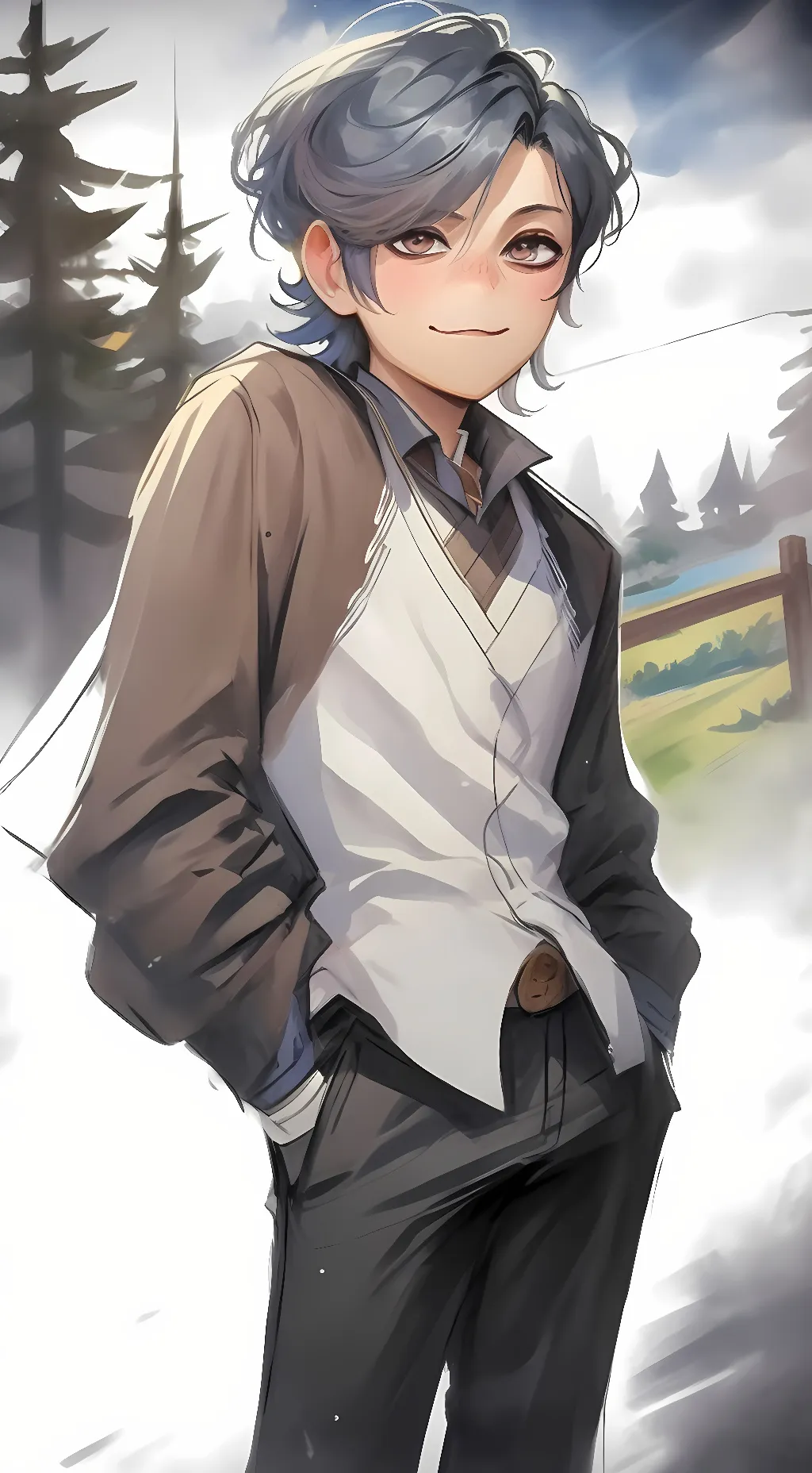 ai character: reboot andLovesick background