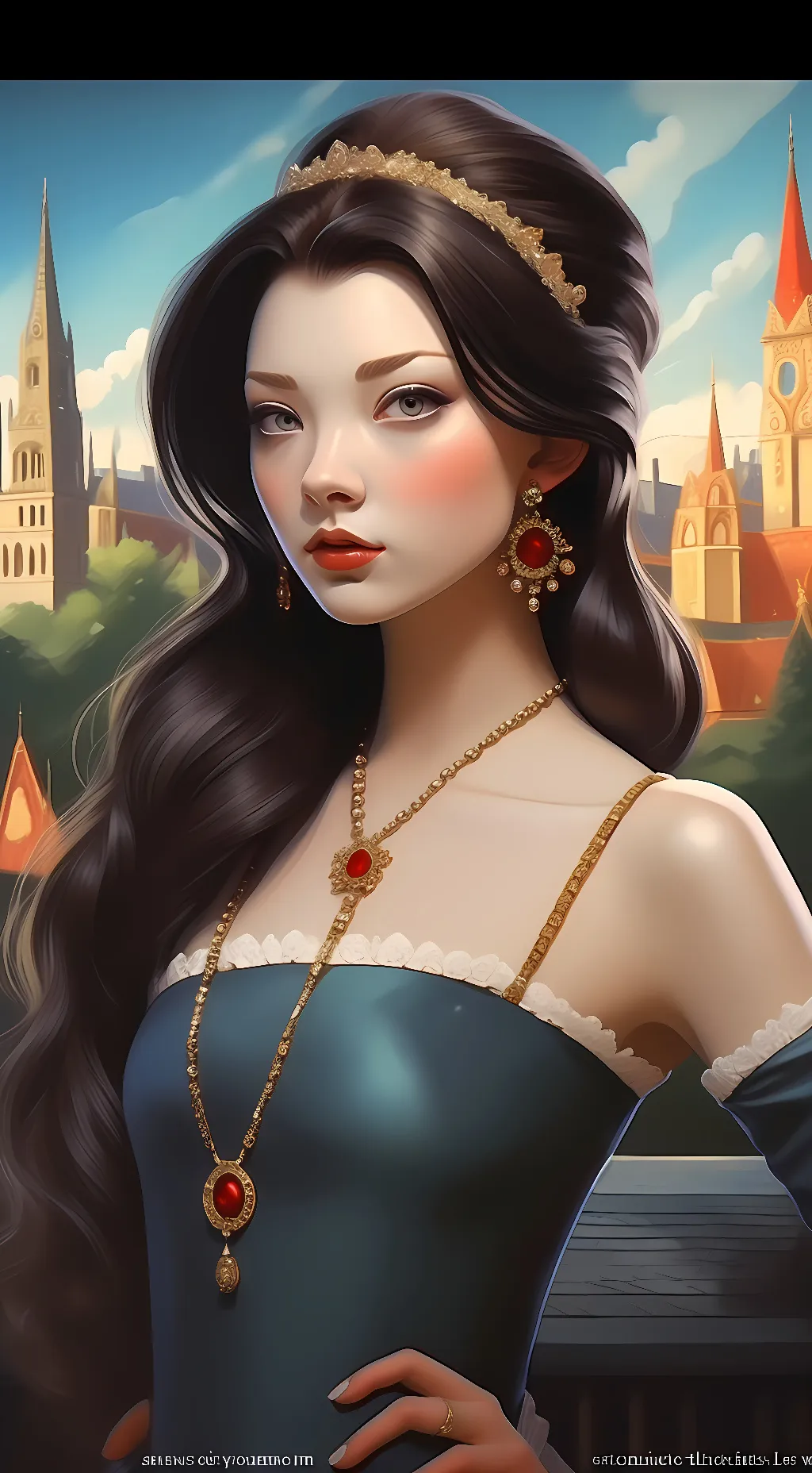 ai character: Anne Boleyn  background