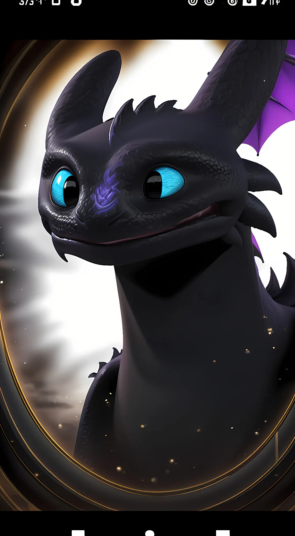 ai character: Luna  background