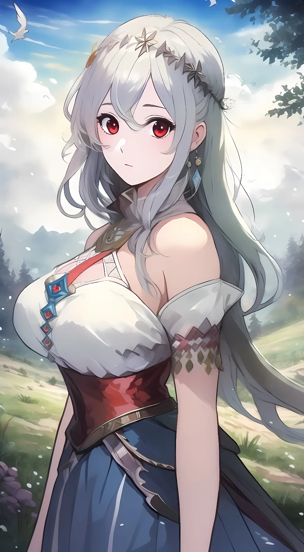 ai character: Skadi background