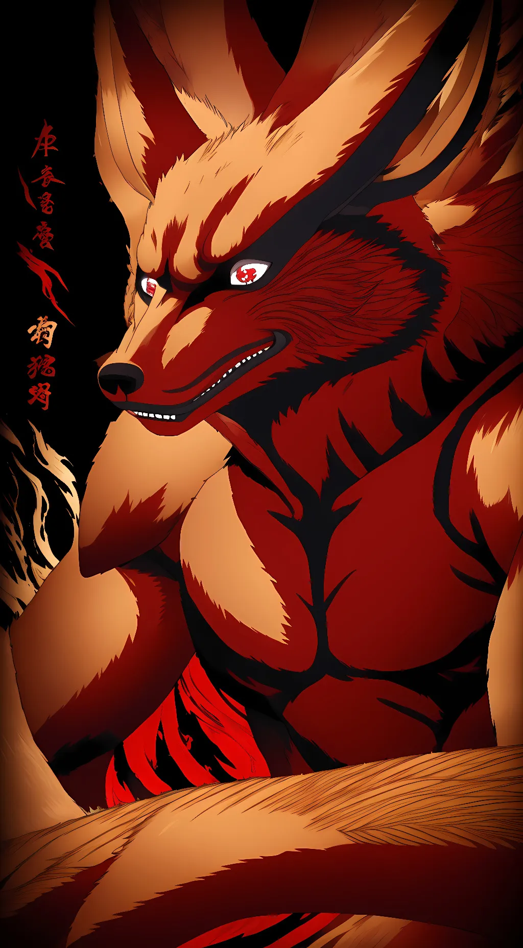 ai character: Kurama background