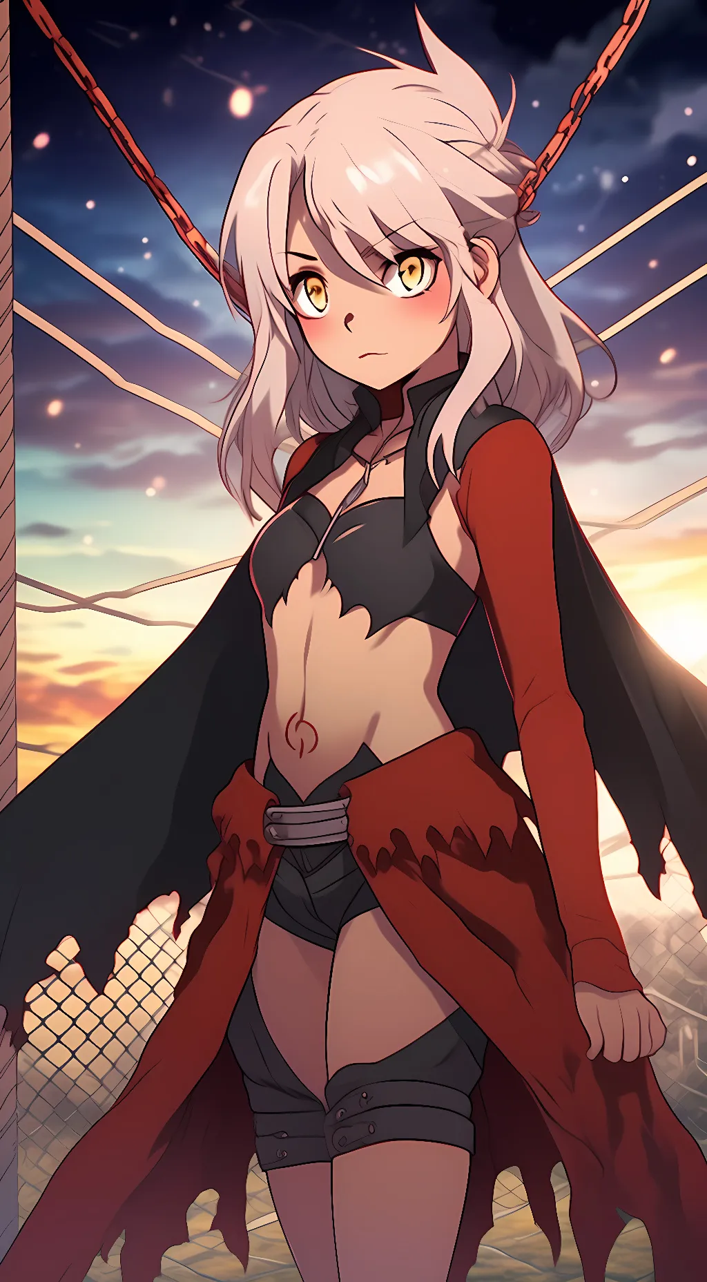 ai character: Chloe Von Einzbern background
