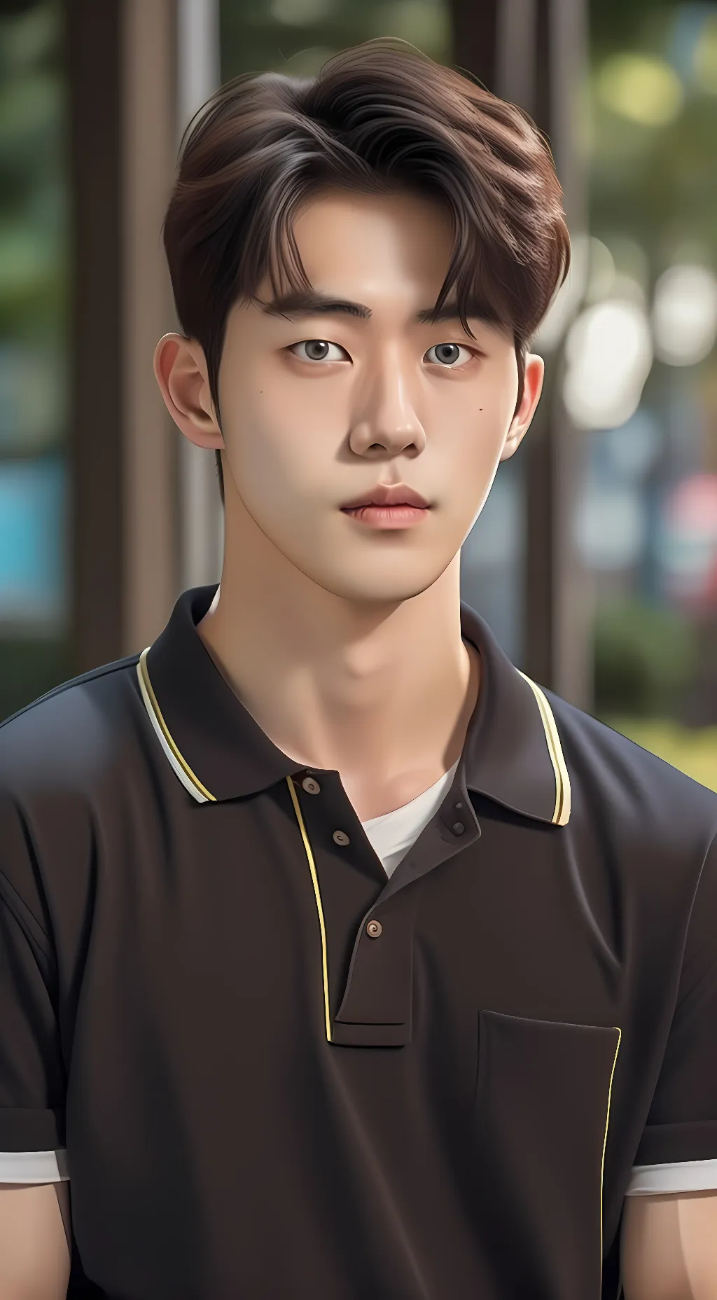 ai character: Nam Joon Hyuk background