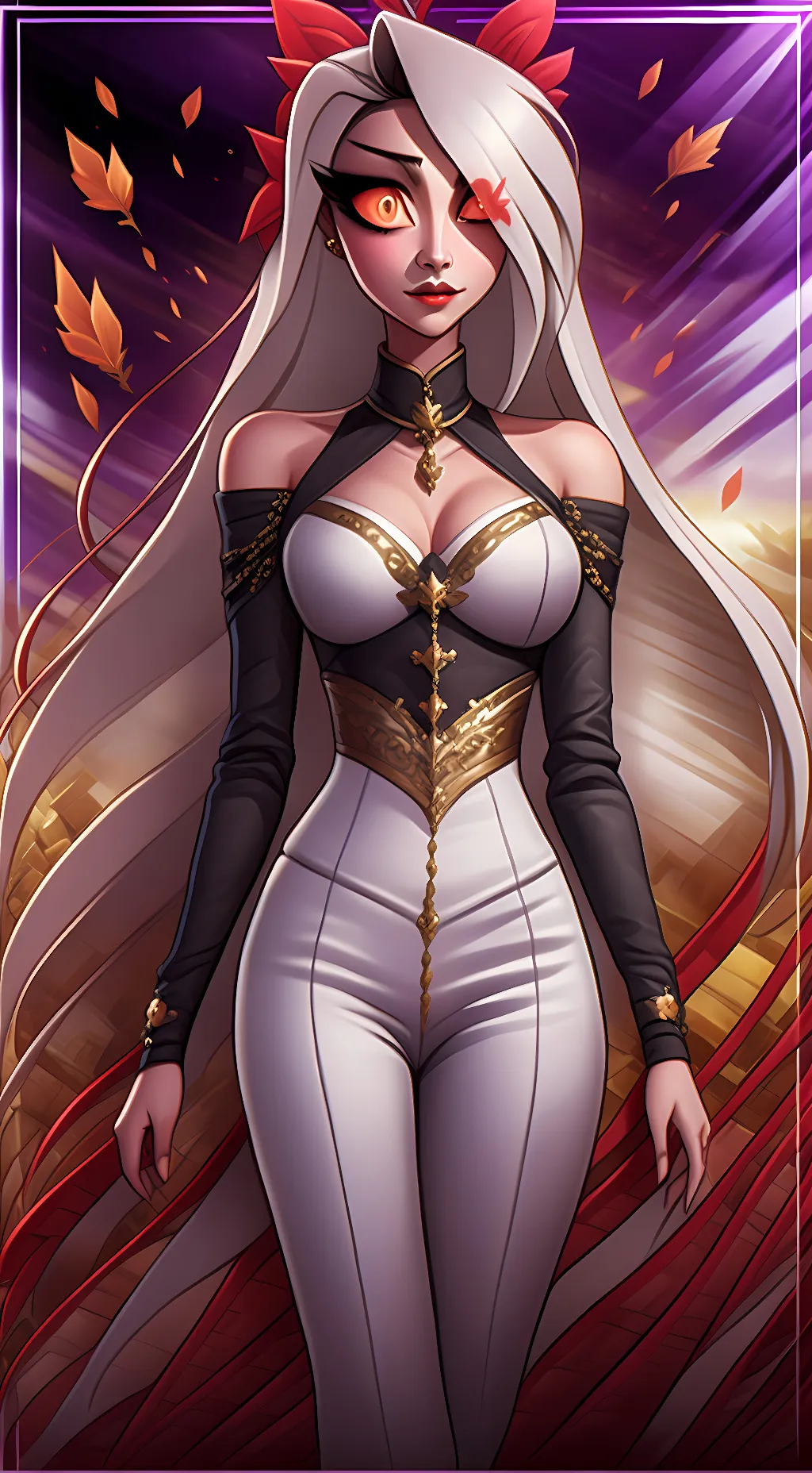 ai character: vaggie  background