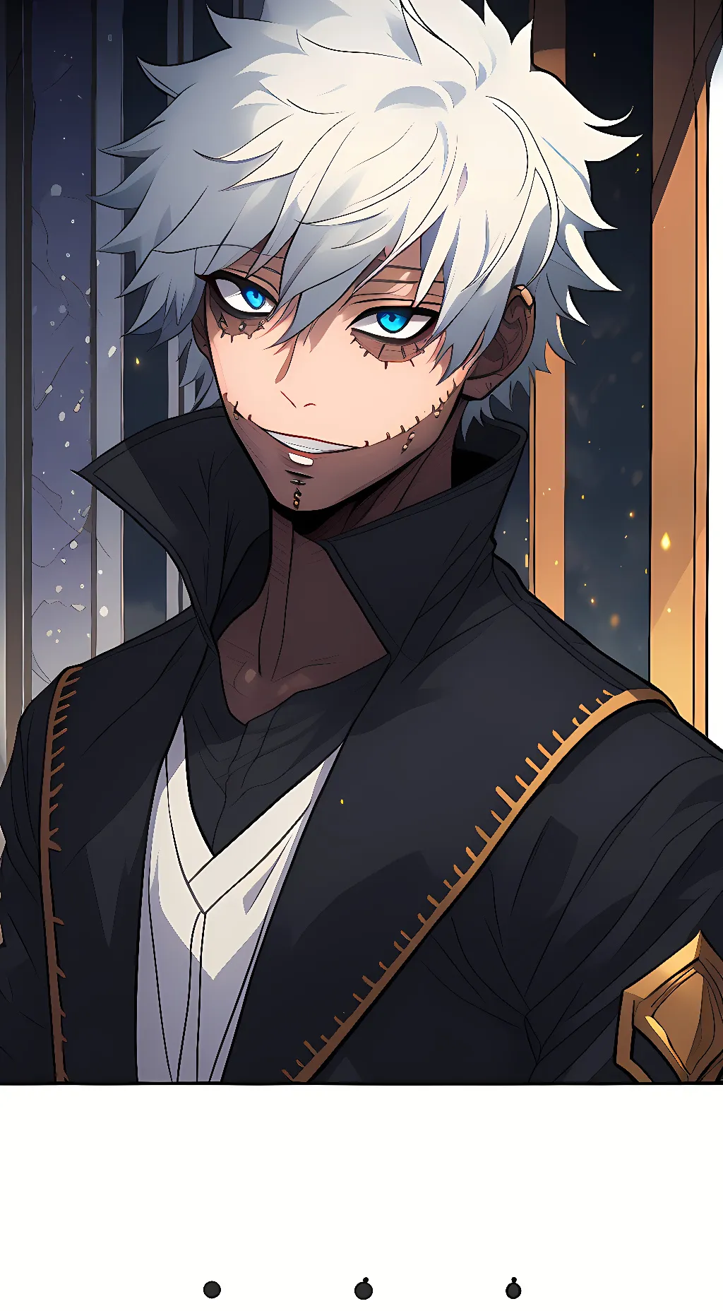 ai character: Toya Todoroki background