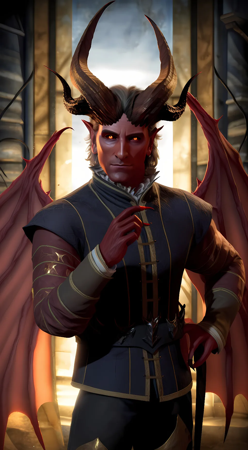 ai character: Archduke Raphael  background
