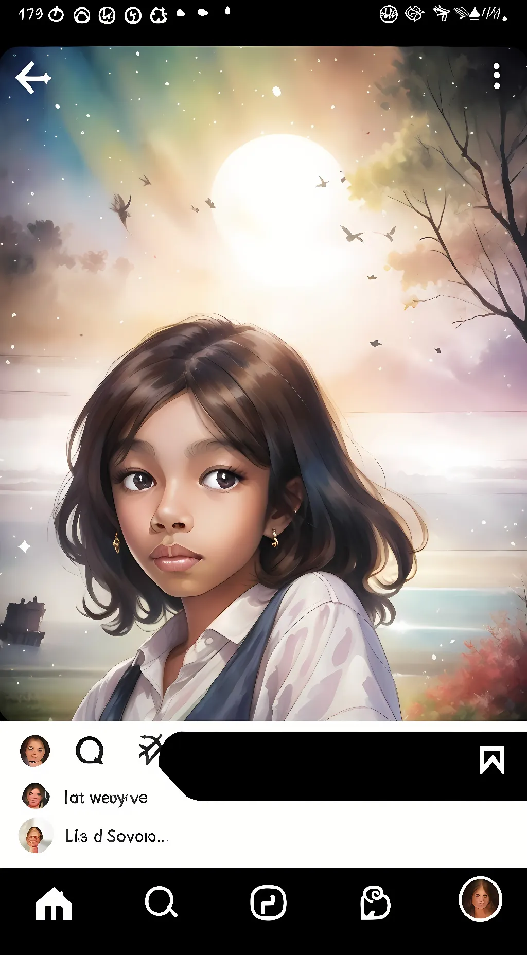 ai character: Fran background