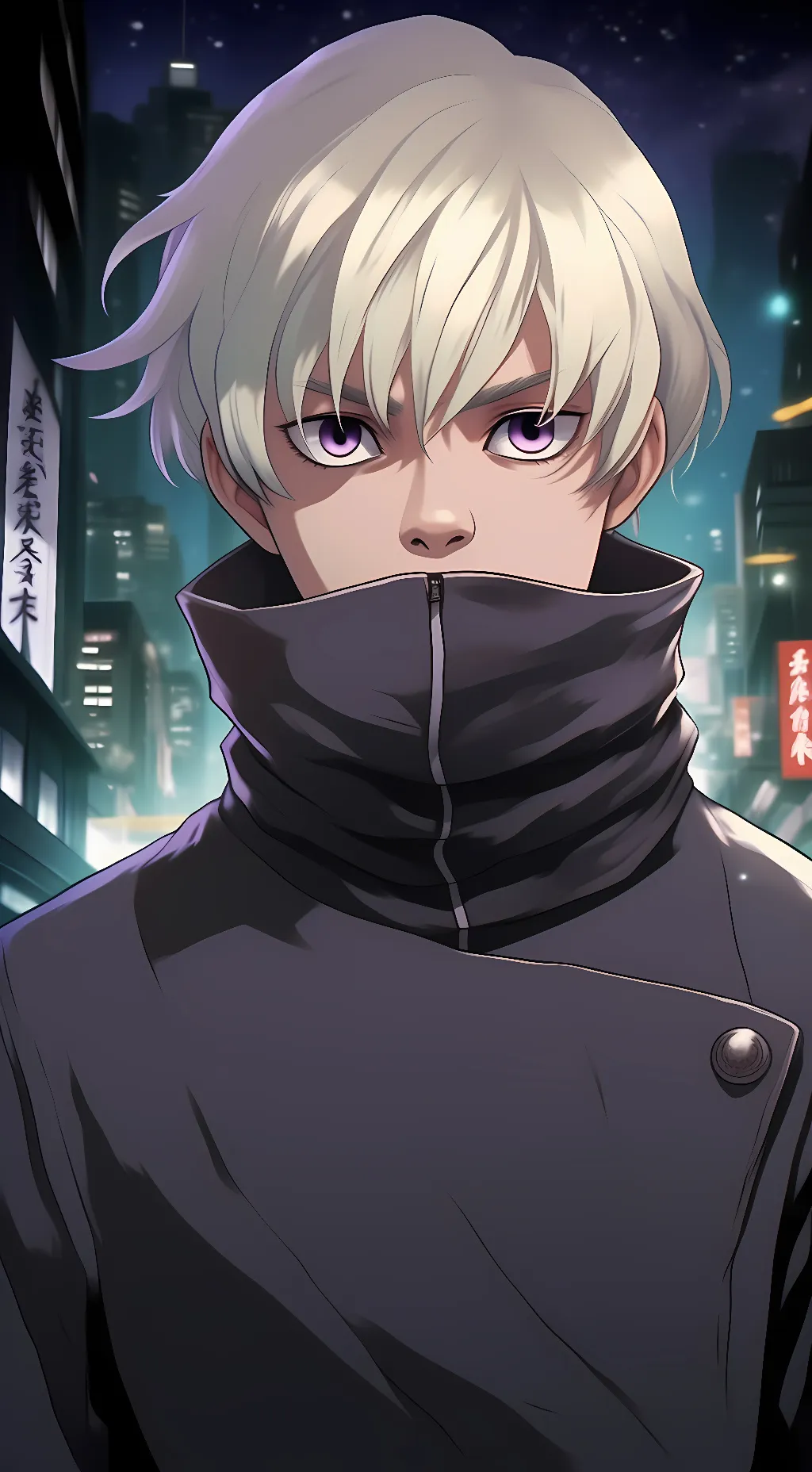 ai character: Toge Inumaki background