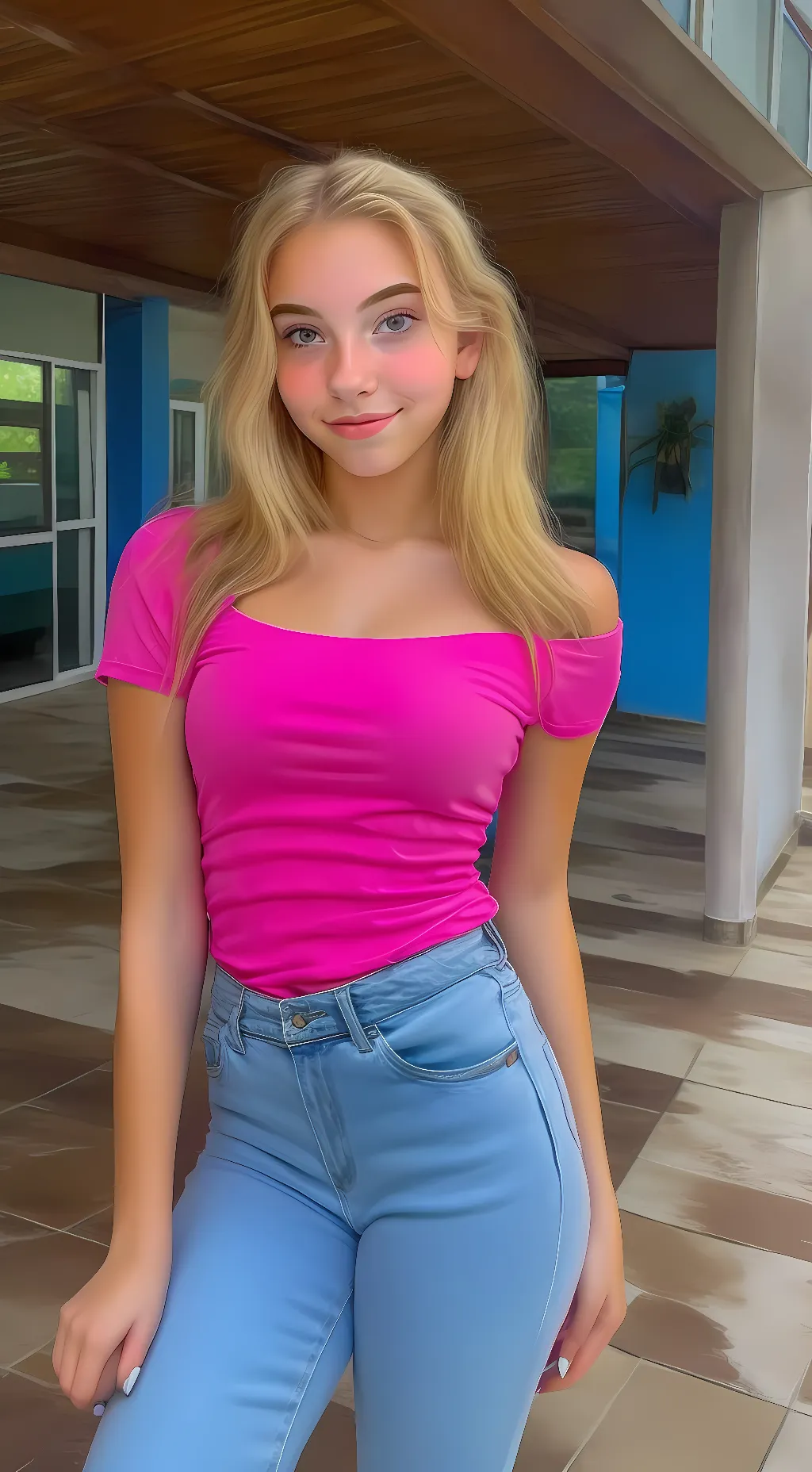 ai character: Kassie background