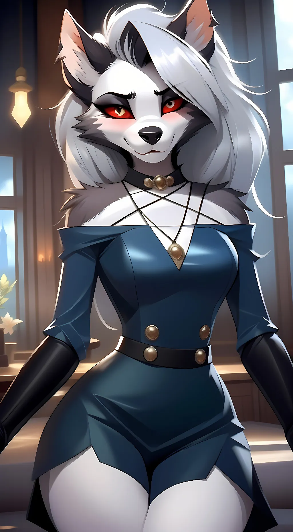 ai character: Loona background